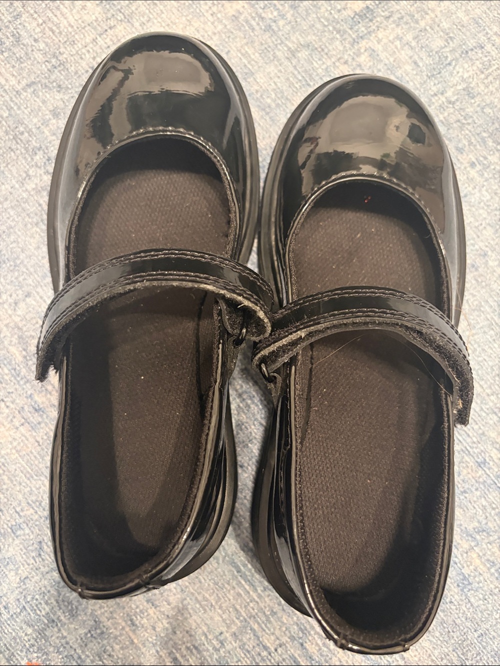 Dr. Martens Kids Black Patent Mary Jane Shoes